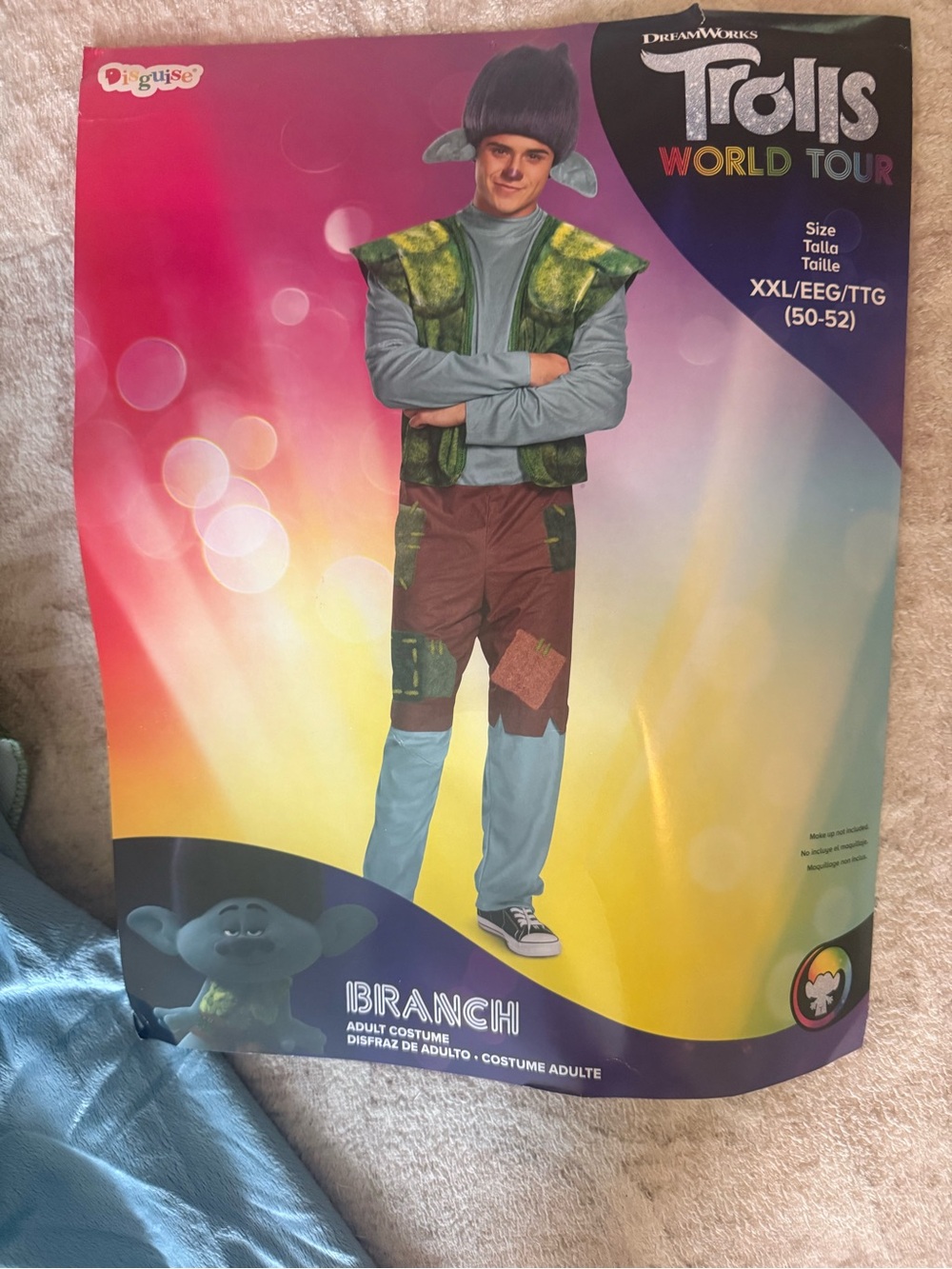 Men’s Trolls Branch Costume